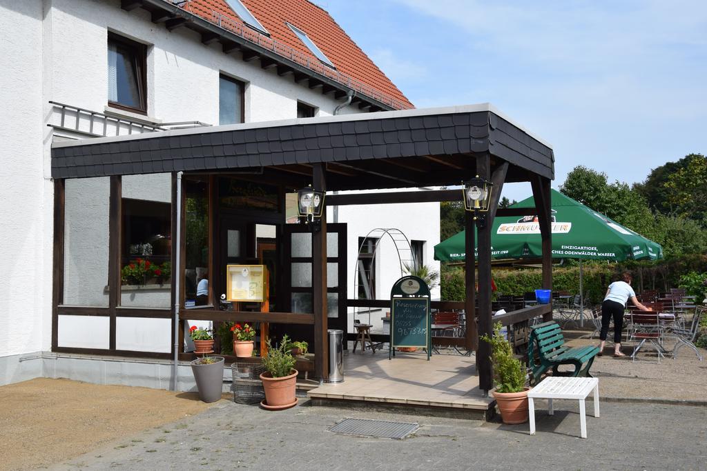 Gasthof Bergfriede Lindenfels Zewnętrze zdjęcie